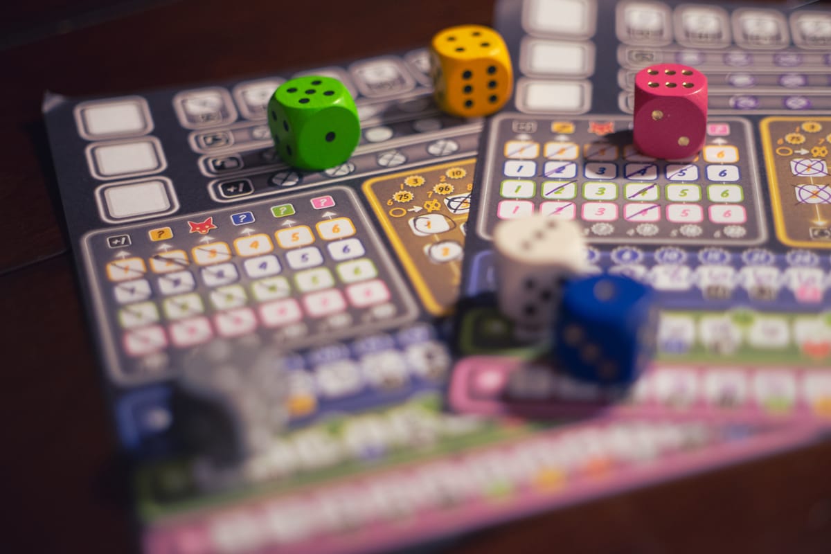 The curious rise of the roll-and-write game
